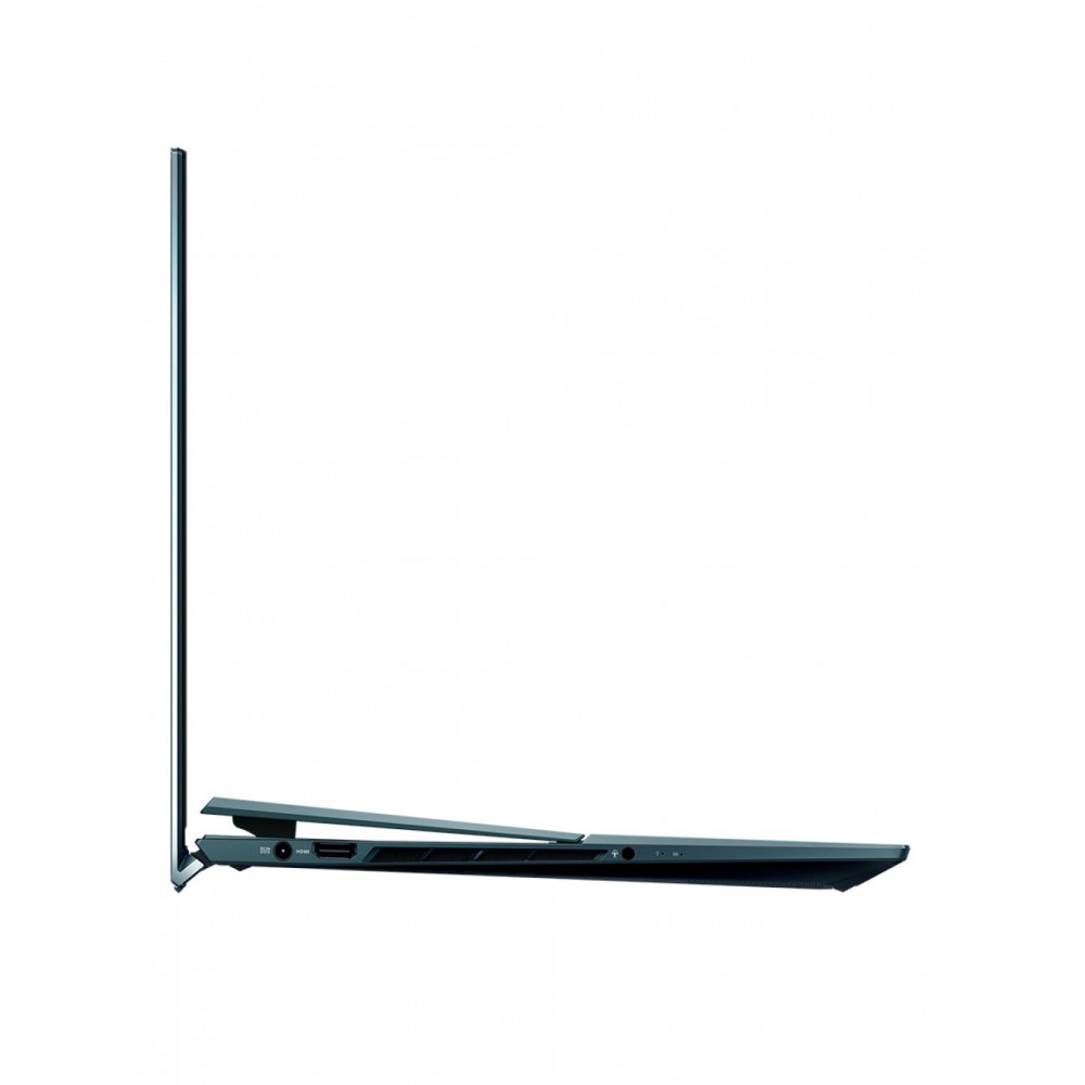 Asus ZenBook Pro Duo  UX582LR-H2004T Celestial Blue, 15.6 “, OLED, Touchscreen, 4K, 3840×2160 pixels, Glossy, Intel Core i7, 10870H, 16 GB, DDR4, SSD 1000 GB, NVIDIA GeForce RTX 3070, GDDR6, 8 GB, No ODD, Windows 10 Home, 802.11ax, Bluetooth version 5.0, Keyboard language English, Keyboard backlit, Warranty 24 month(s), Battery warranty 12 month(s)