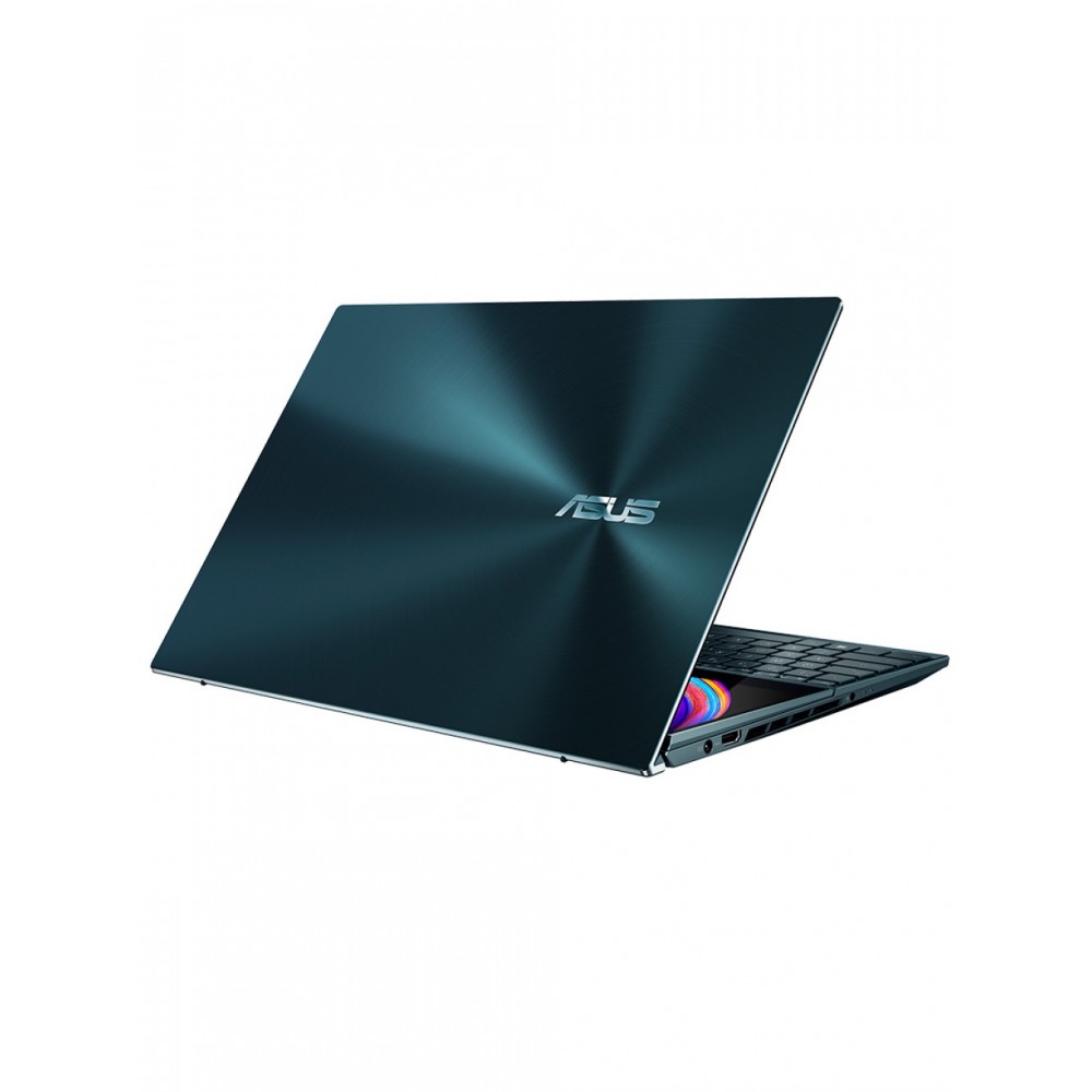 Asus ZenBook Pro Duo  UX582LR-H2004T Celestial Blue, 15.6 “, OLED, Touchscreen, 4K, 3840×2160 pixels, Glossy, Intel Core i7, 10870H, 16 GB, DDR4, SSD 1000 GB, NVIDIA GeForce RTX 3070, GDDR6, 8 GB, No ODD, Windows 10 Home, 802.11ax, Bluetooth version 5.0, Keyboard language English, Keyboard backlit, Warranty 24 month(s), Battery warranty 12 month(s)