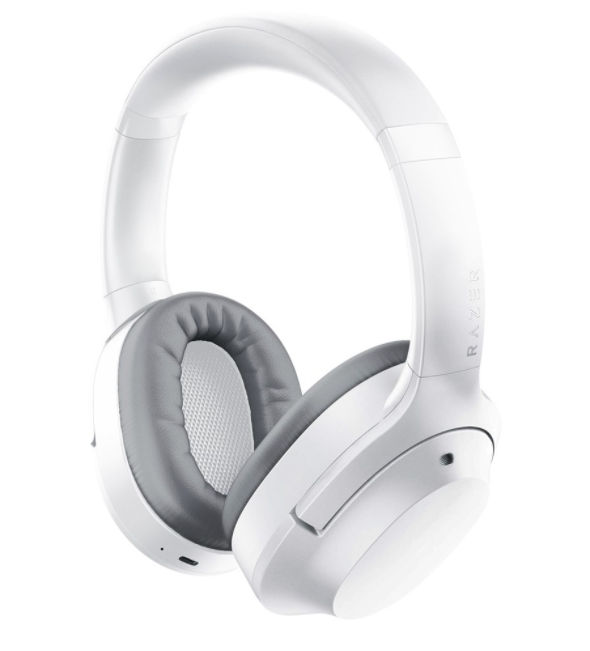 Razer Opus X Mercury Gaming headset, On-ear, Microphone, White, Wireless