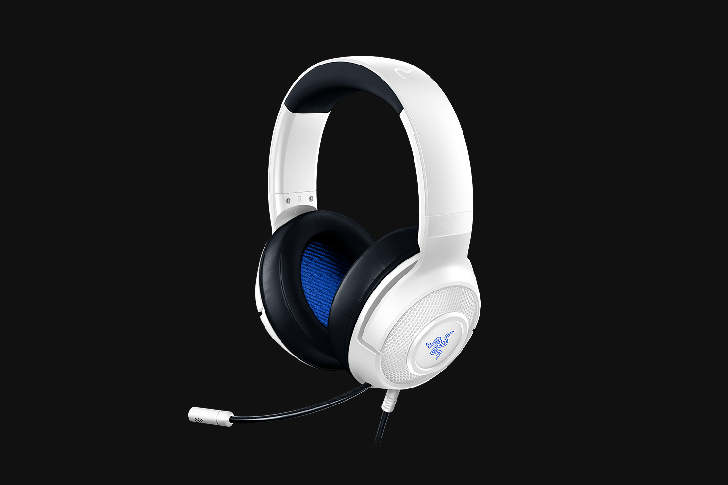Razer Kraken X PlayStation Gaming headset, On-ear, Microphone, White, Wired