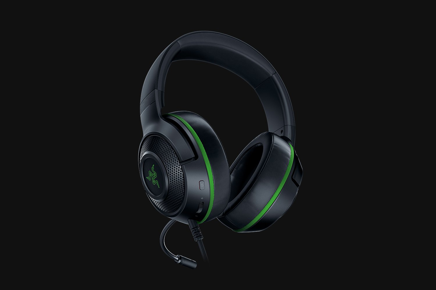 Razer Kraken X for Xbox Gaming headset, On-ear, Microphone, Black, Wired