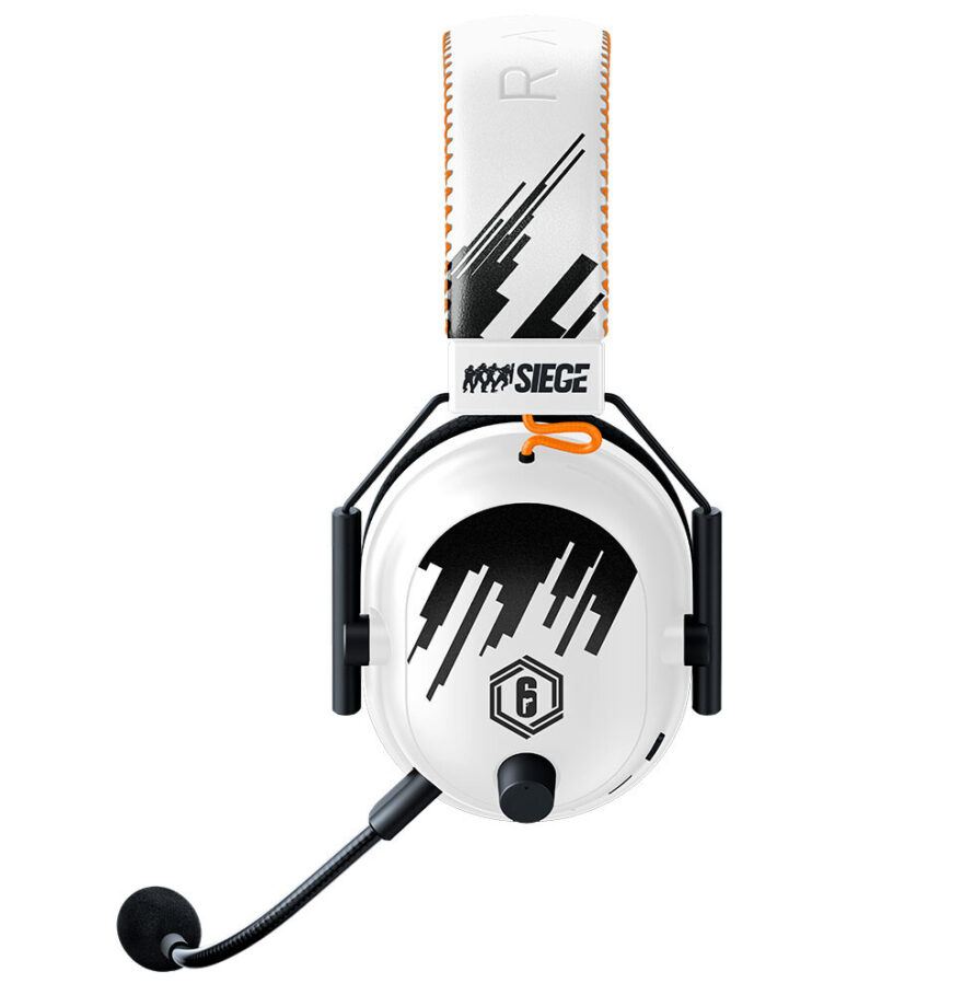 Razer Six Siege Special Edition BlackShark V2 Pro Gaming Headset, Built-in microphone, White, Wireless