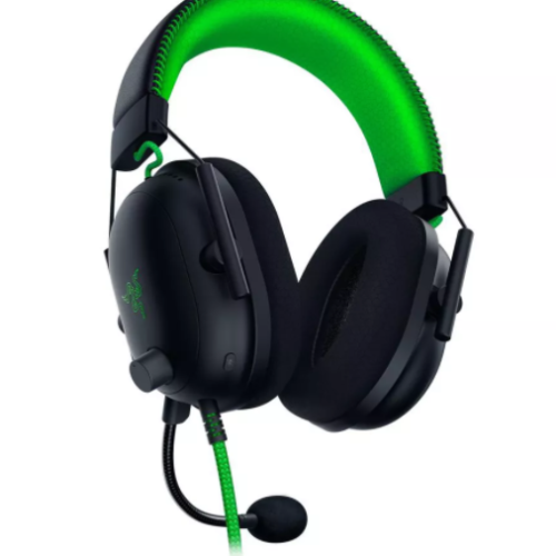 Razer Multi-platform  BlackShark V2 Special Edition Headset, On-ear, Microphone, Black/Green, Wired, Yes