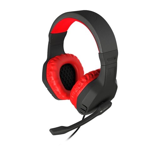 Genesis  Gaming Headset Argon 200, 2 x 3 pin 3,5 mm stereo mini-jack, NSG-0900, Red, Wired, Built-in microphone