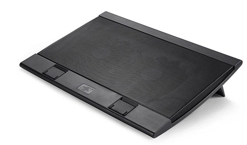deepcool Laptop cooler Wind Pal FS , slim, portabel , highe performance, two 140mm fans, 2 xUSB Hub, up tp 17″   382x262x46mm mm