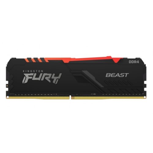Kingston Fury Beast RGB 8 GB, DDR4, 3000 MHz, PC/server, Registered No, ECC No