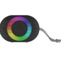 aud Speakers Aurora Mini 7 W, Waterproof, Bluetooth, RGB, Portable, Black, 90 dB