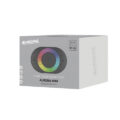 aud Speakers Aurora Mini 7 W, Waterproof, Bluetooth, RGB, Portable, Black, 90 dB