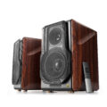 Edifier Wireless active speaker system  S3000 PRO Balanced, analog, USB, optical and coaxial inputs, Bluetooth version 5.0, Brown,   2x 8 W (HF), 2x 120 W (MF / LF) W