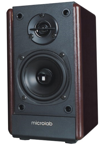 Microlab FC-330 Speaker type 2.1, 3.5mm, Black/Dark Wood, 56 W