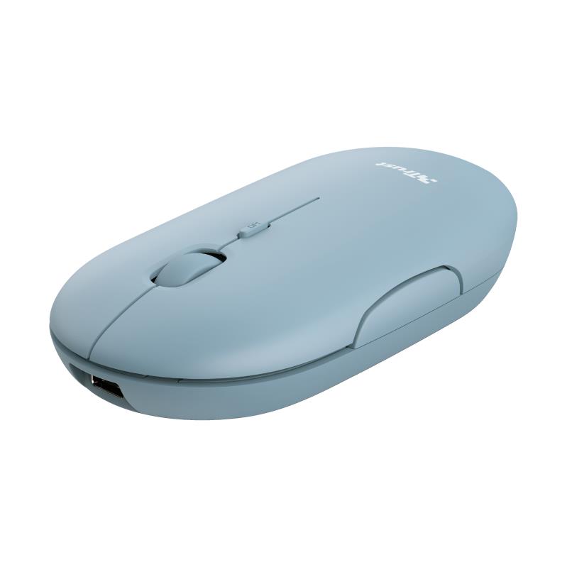 MOUSE USB OPTICAL WRL/PUCK RECHARGEABLE 24125 TRUST