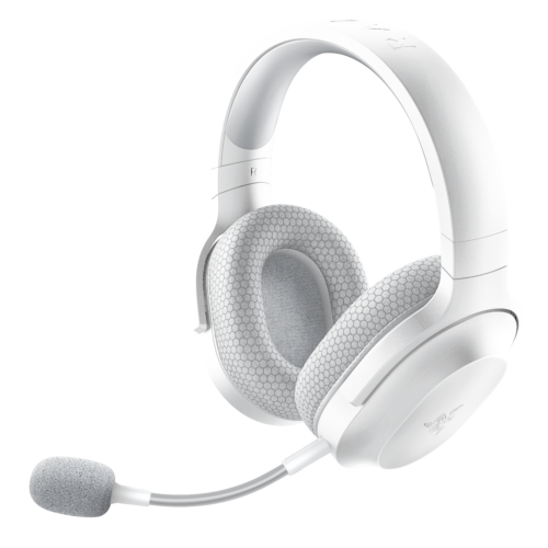 Razer Gaming Headset Barracuda X Built-in microphone, Mercury White, Wireless/Wired, Noice canceling