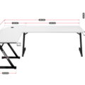 Gaming Desk Huzaro Hero 7.0 White - Image 4