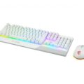 MSI KEYBOARD + MOUSE/VIGOR GK30 COMBO WHITE US - Image 3