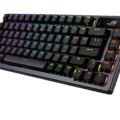 ASUS ROG AZOTH 75% Wireless DIY Custom RGB Gaming Keyboard, NX Red Switches, OLED Display, PBT Keycaps - Image 4